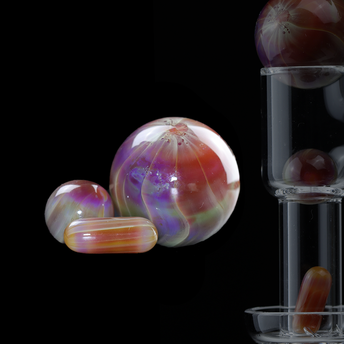 Terp Perlen Set Amethyst Style 1-6