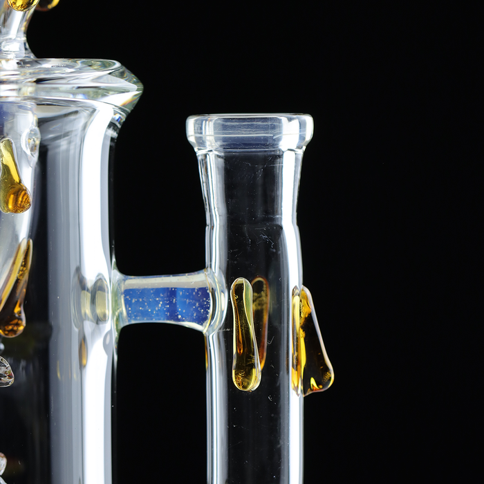 Dab Rig / Öl Bong "Melolas" Blau