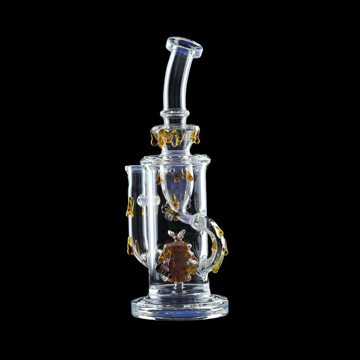 Dab Rig / Öl Bong "Melolas" Blau