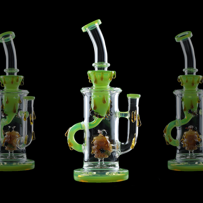 Dab Rig / Öl Bong "Melolas" Grün