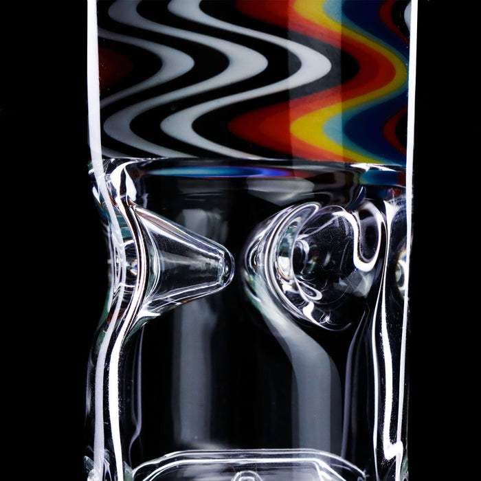 Bong Marihuana Blatt Style Blau