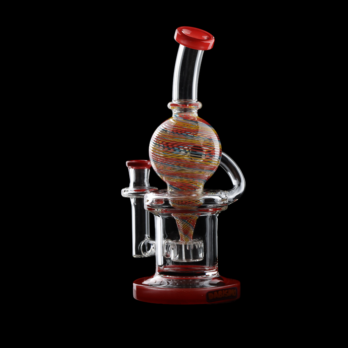 Dab Rig / Öl Bong "Circum" Rot