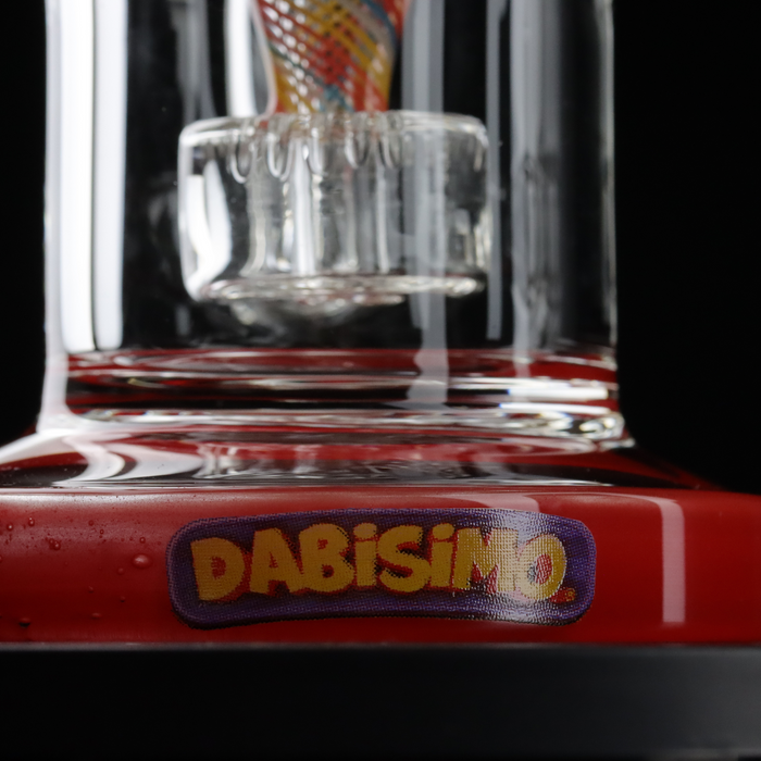 Dab Rig / Öl Bong "Circum" Rot