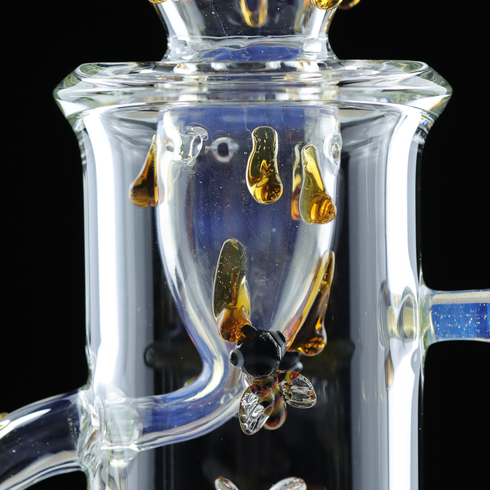 Dab Rig / Öl Bong "Melolas" Blau