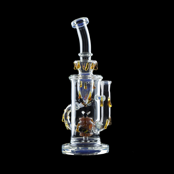 Dab Rig / Öl Bong "Melolas" Blau