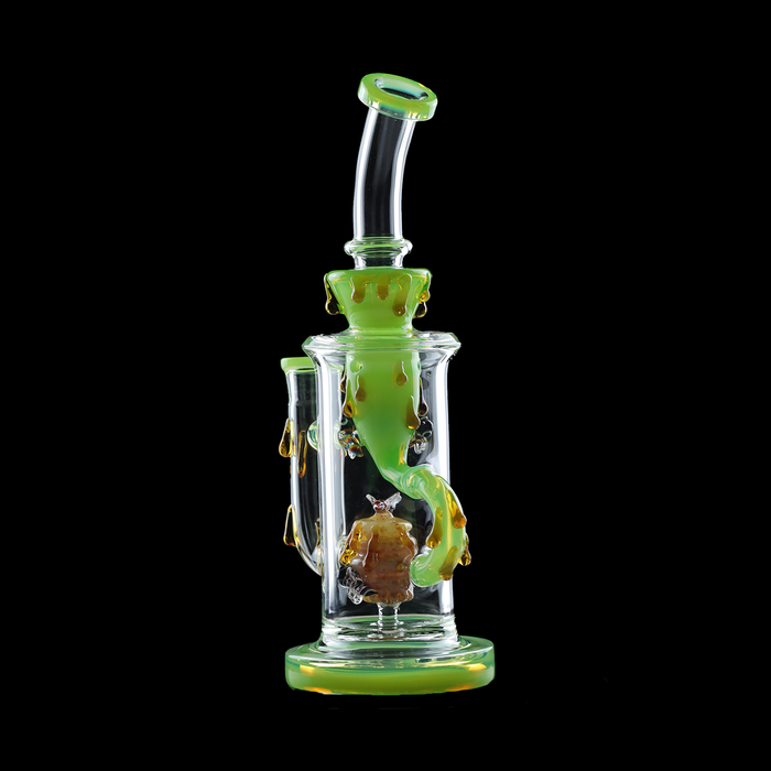 Dab Rig / Öl Bong "Melolas" Grün