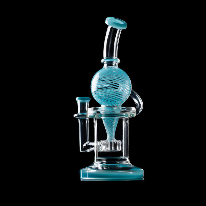 Dab Rig / Öl Bong "Circum" Blau