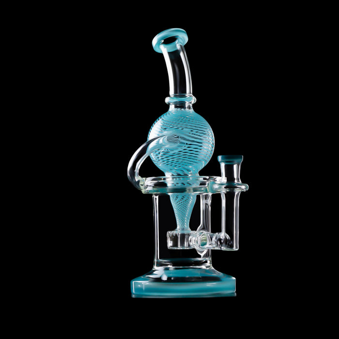 Dab Rig / Öl Bong "Circum" Blau